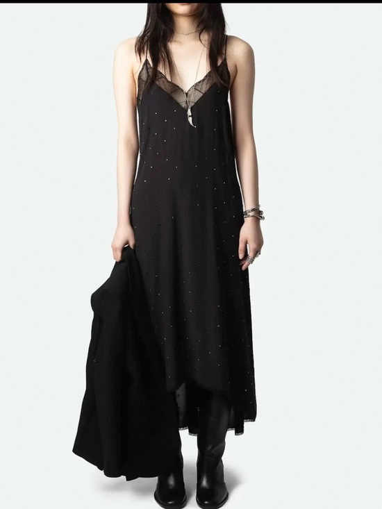 Zadig & Voltaire Dresses & Skirts - Zadig & Voltaire Risty Soft Strass Maxi Dress, XS S M L